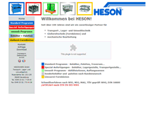 Tablet Screenshot of heson.net